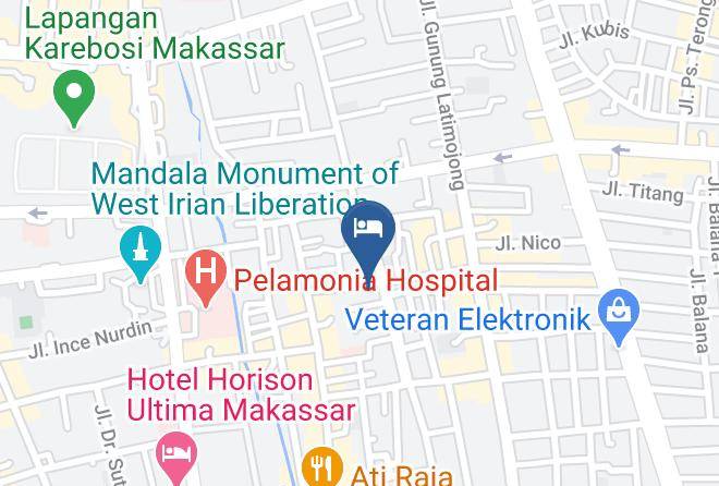 Makassar - Airy Ujung Pandang Sungai Poso Makassar Maps