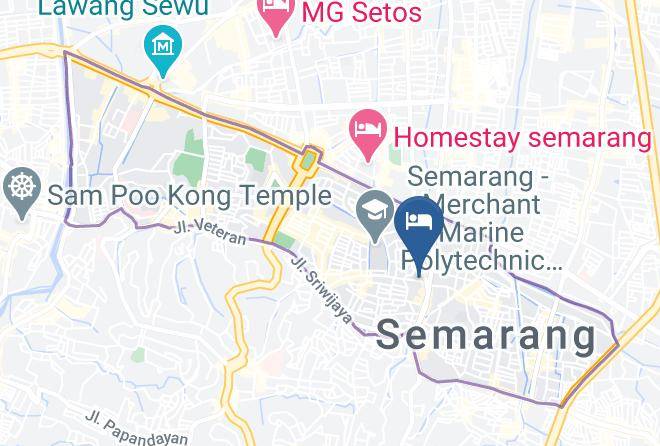 Kota Semarang - Airy Wonodri Krajan Tiga 690 Semarang Maps