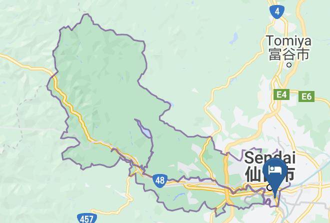 Sendai City Aoba Ward - Aisaki Ryokan Maps