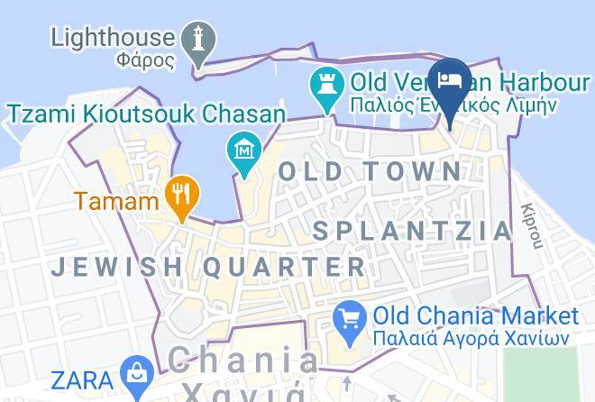 Khania - Aisha Petite Suites Maps