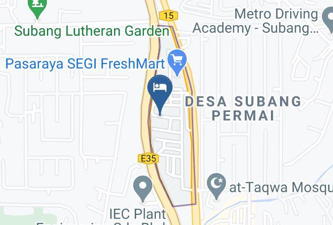 Petaling - Aishah Homestay Subang Shah Alam Maps