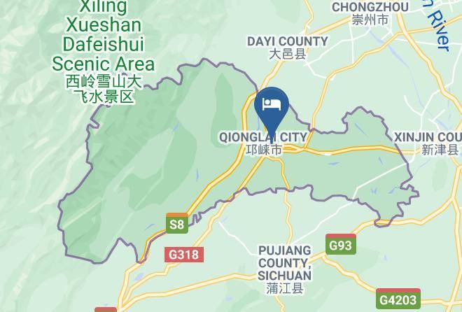 Chengdu - Aishang Lisi Hotel Maps