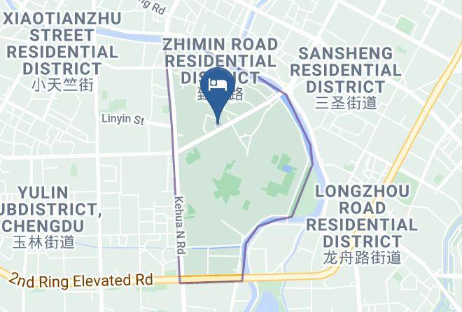 Chengdu - Aishe'er Hotel Maps