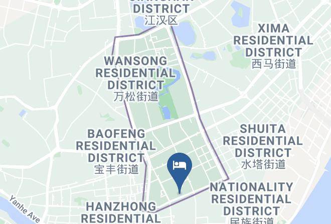 Wuhan - Aishili Hotel Maps