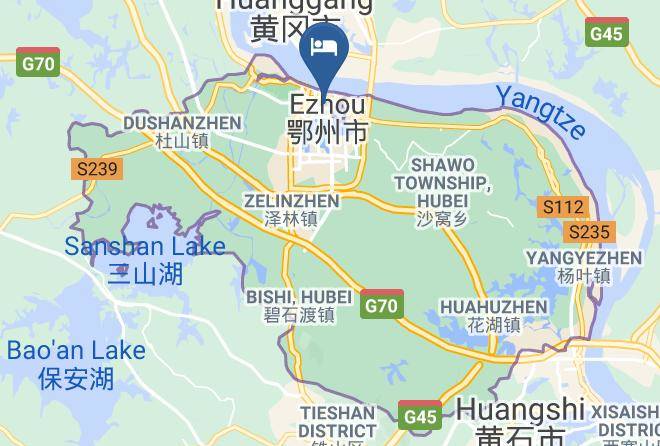 Ezhou - Aishili Zuanshi Hotel Maps