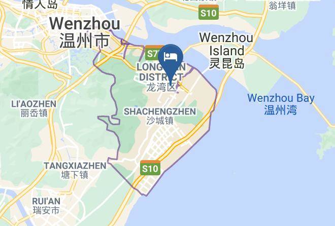 Wenzhou - Aisike Express Hotel Wenzhou Wanda Square Maps