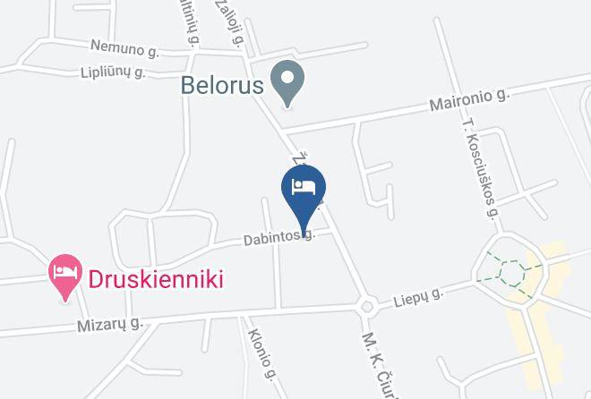 Druskininkai - Aiste Inn Druskininkai Maps