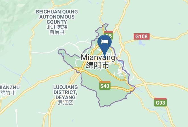 Mianyang - Aite Holiday Hotel Maps