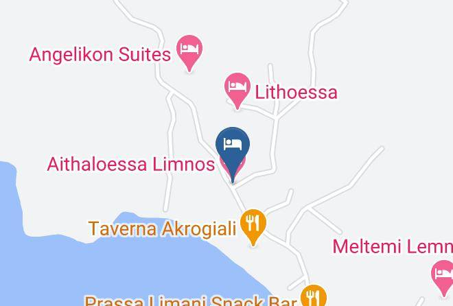 Lemnos - Aithaloessa Limnos Maps
