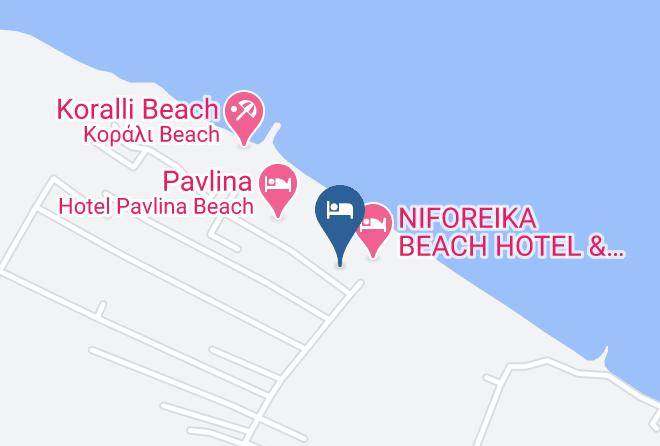 Achaea - Aithrio Hotel Niforeika Maps