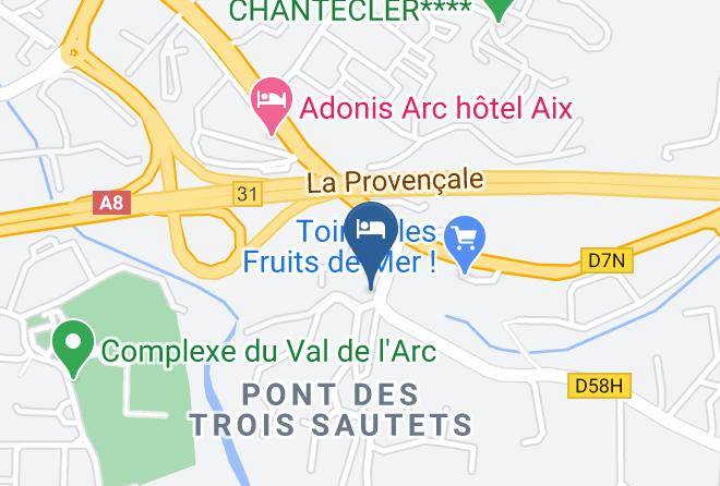 Bouches Du Rhone - Aix Suite Home Maps