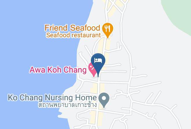 Amphoe Ko Chang - Aiya Resort Kohtao Maps