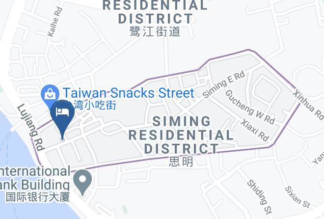 Xiamen - Aiya Theme Hotel Maps
