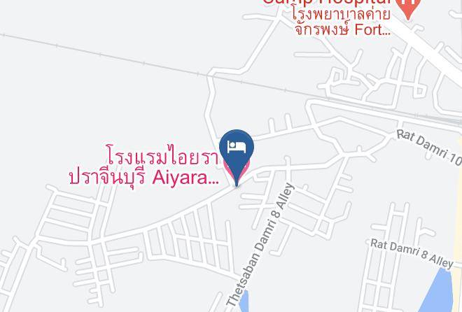Amphoe Mueang Prachin Buri - Aiyara Boutique Hotel Maps