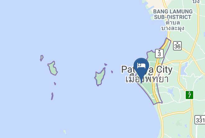 Amphoe Bang Lamung - Aiyaree Place Resort Maps