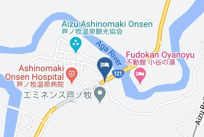 Aizuwakamatsu City - Aizu Ashinomaki Onsen Maps