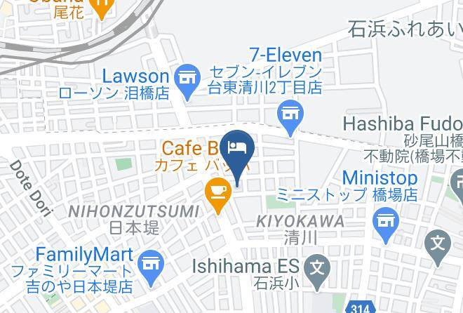 Taito Ward - Aizuya Inn Maps