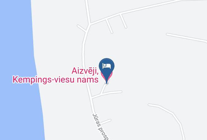 Saulkrastu Pagasts - Aizveji Kempings Viesu Nams Maps