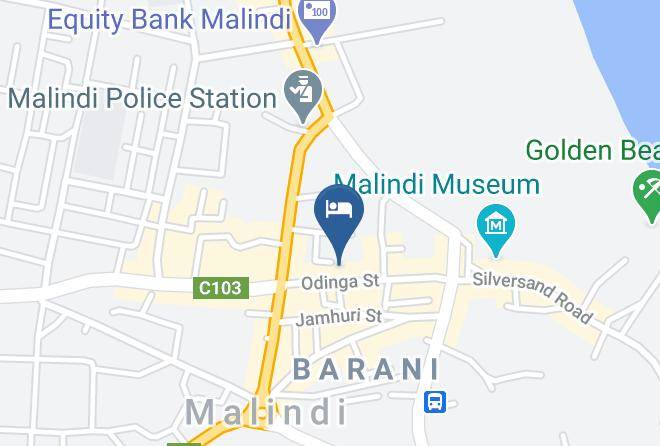 Kilifi - Ajab Delta Hotel Maps