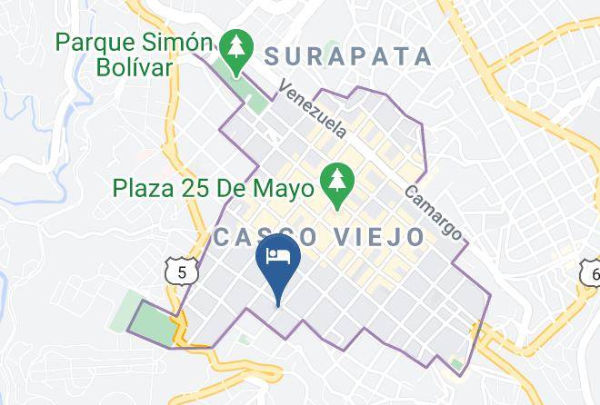 Oropeza - Ajayu Hospedaje Maps