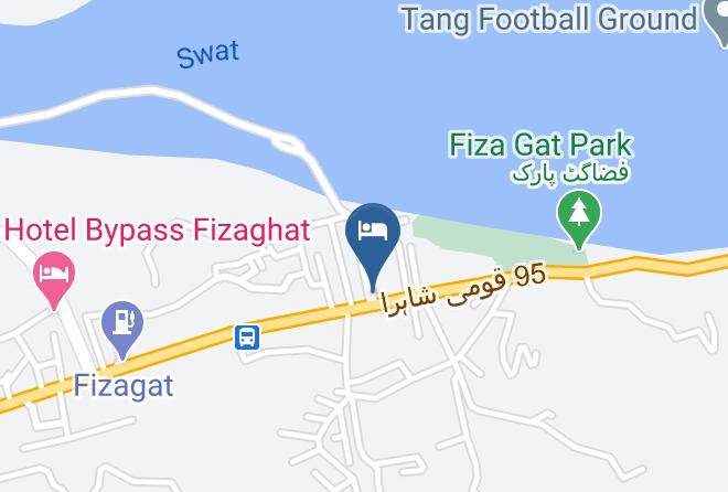 Peshawar - Ajlan Hotel Swat Maps