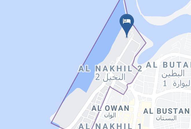 Ajman Hotel By Blazon Hotels Map