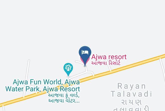 Vaghodia - Ajwa Resort Maps