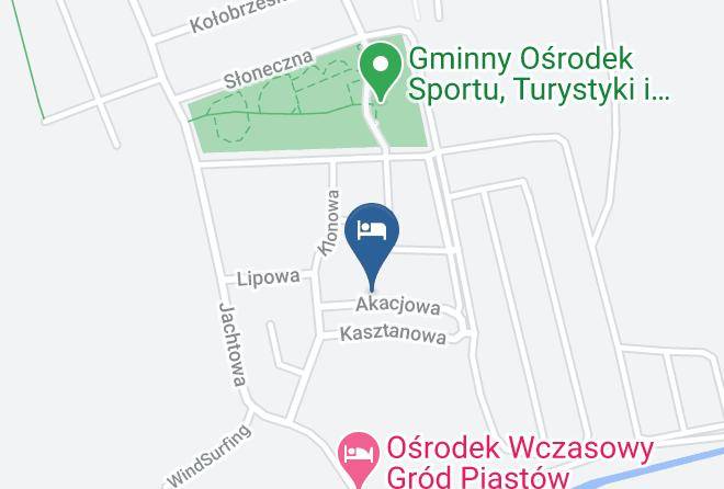 Kolobrzeski - Akacja Resko Pokoje Goscinne Maps