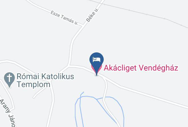 Jankmajtis - Akacliget Vendeghaz Maps