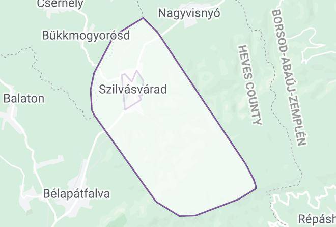 Szilvasvarad - Akacvirag Vendeghaz Maps