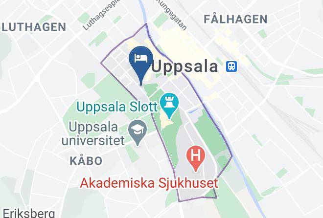 Uppsala - Akademihotellet Maps