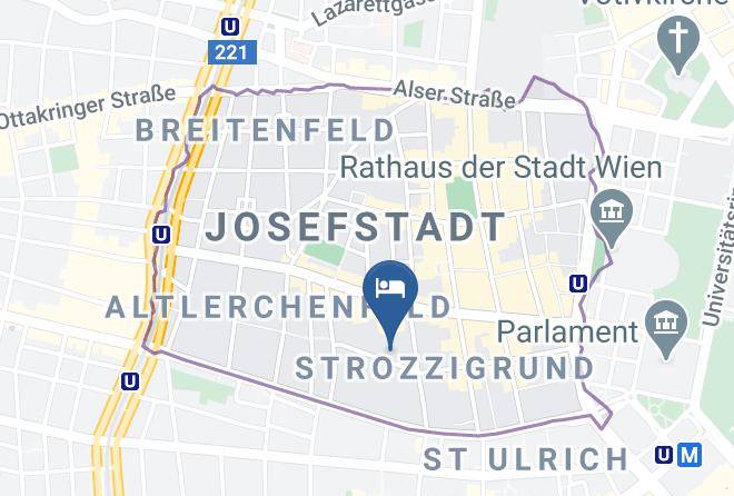 Vienna Josefstadt - Akademikerhilfe Maps