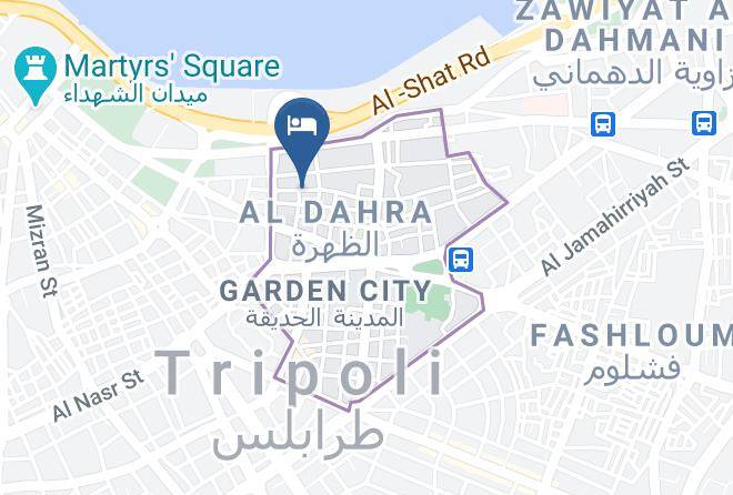 Tripoli - Akakus Hotel Maps