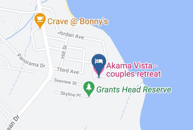 Port Macquarie Hastings - Akama Vista Couples Retreat Maps