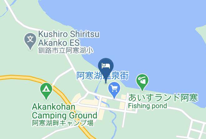 Kushiro City - Akan Yuku No Sato Tsuruga Maps