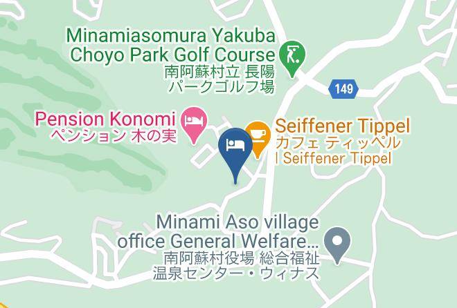 Minamiaso Vil Aso District - Akanegumo Lodge Maps