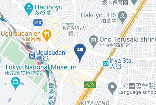 Taito Ward - Akari Ueno Iriya Maps