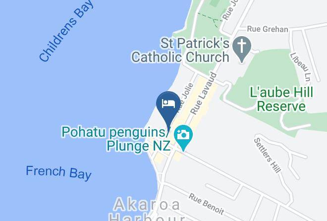 Akaroa Criterion Motel Map