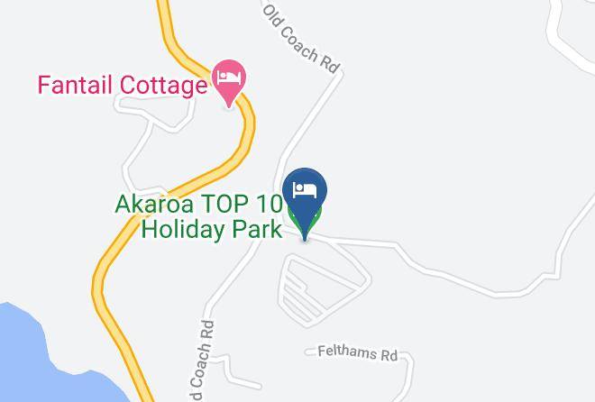 Christchurch - Akaroa Top 10 Holiday Park Maps
