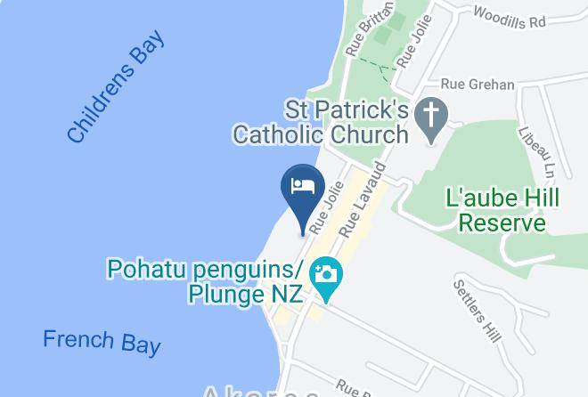 Akaroa Waterfront Motels Map