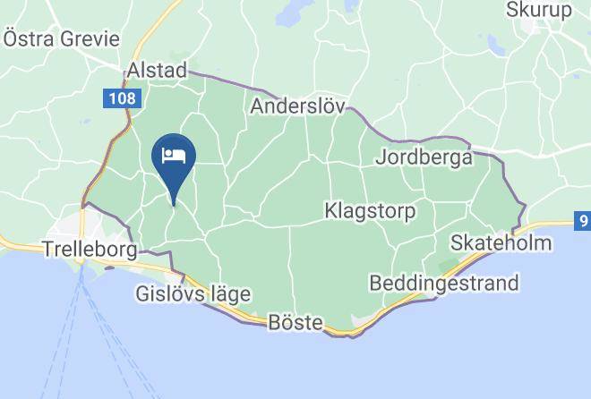 Akarpsvagen Vacation Home Map