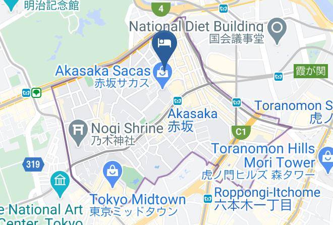 Minato Ward - Akasaka No Sato Maps