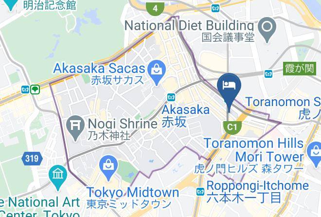 Akasaka Urban Hotel Annex Map