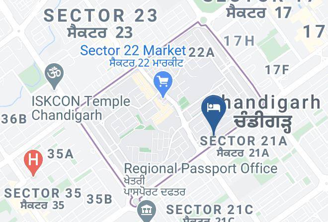 Akashdeep 22 Hotel Map