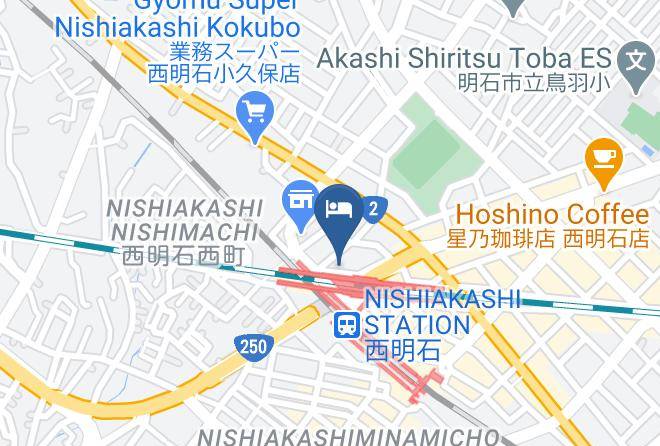 Akashi City - Akashi Luminous Hotel Maps