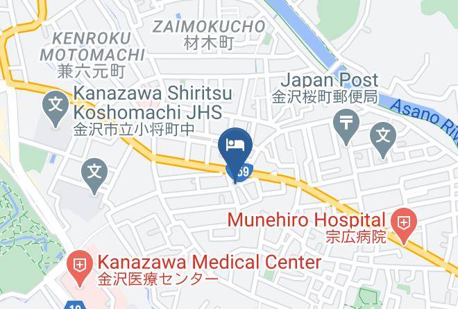 Kanazawa City - Akatsukiya Maps