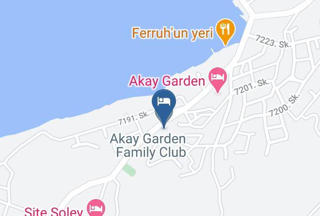 Ildir - Akay Garden Family Club Maps