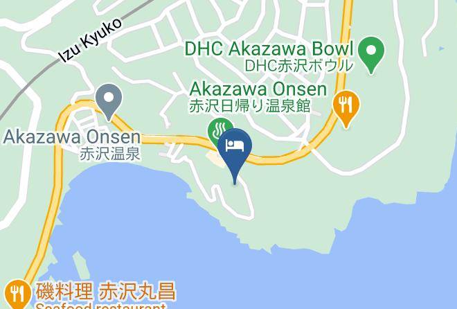 Ito City - Akazawa Onsen Hotel Maps