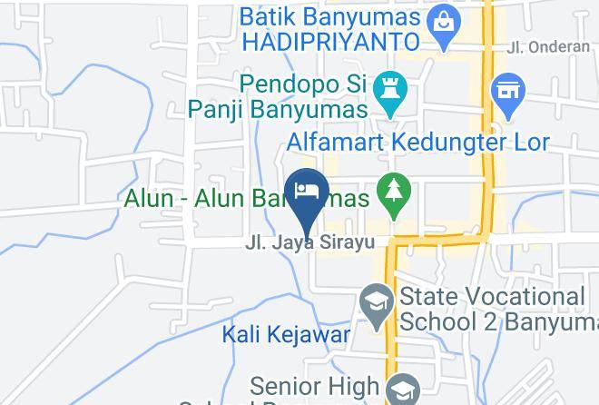Banyumas Regency - Akbar Hotel Syariah Banyumas Maps