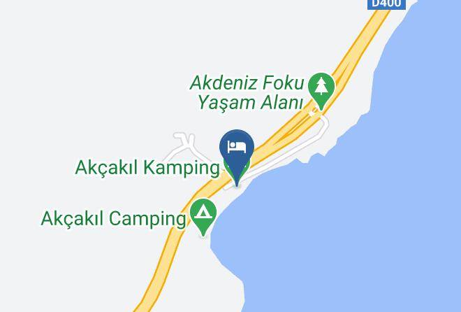 Silifke - Akcakil Kamping Maps